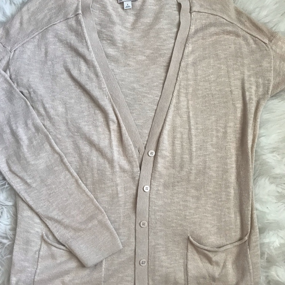 Gap Tan Cardigan